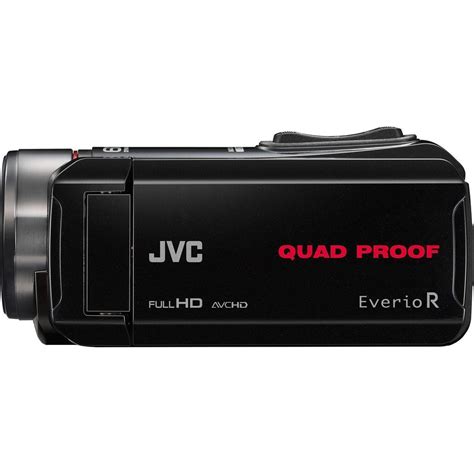 Jvc Everio R GZ R445BE Camcorder Preto Back Market