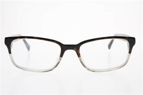 Warby Parker Seymour 203 Brown Tortoise Clear Fade Eyeglasses Frame 53 19 145 Mm Ebay