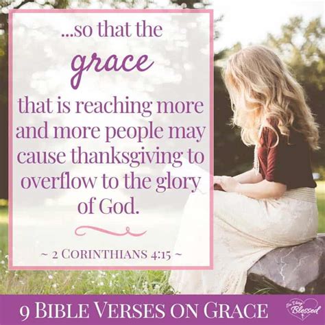 9 Bible Verses On Grace