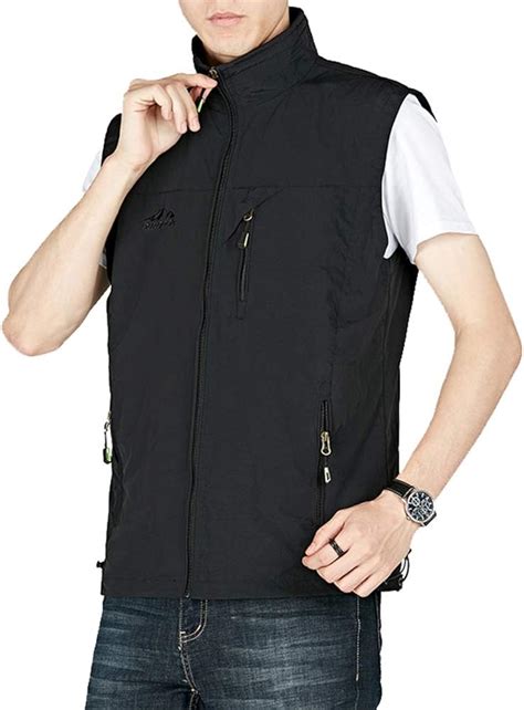 Magnivit Mens Lightweight Vest Work Multi Pockets Outdoor