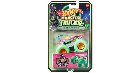 Hot Wheels Monster Truck Glow In The Dark Masinuta Scorpedo Scara Arhiva Okazii Ro