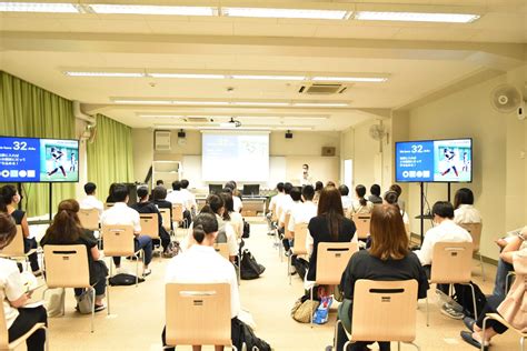 第1回ミニ学校説明会を開催しました 日本体育大学荏原高等学校