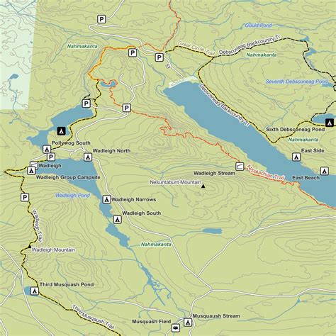 The Appalachian Trail: Maine Map by Eyes Up Adventures | Avenza Maps