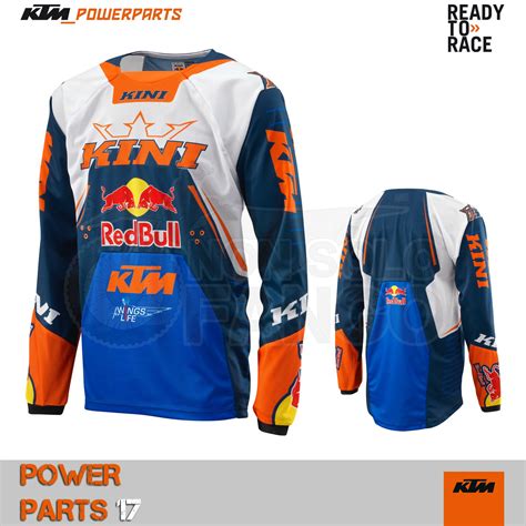 Maglia Enduro KTM Power Wear 2017 KINI RB COMPETITION SHIRT