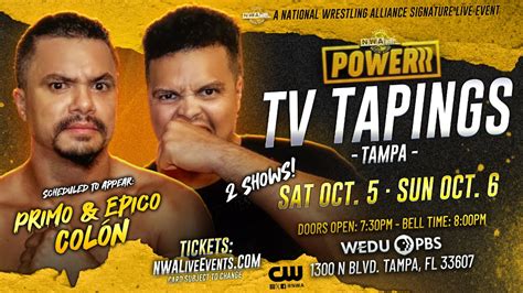 Primo And Epico Colón To Debut At Nwa Powerrr Tapings