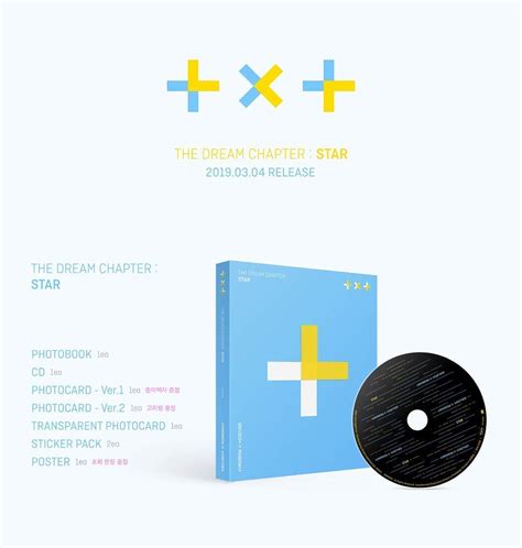 Buy Bighit TXT Tomorrow X Together THE DREAM CHAPTER STAR Debut