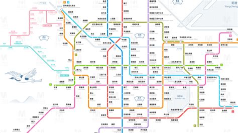 苏州轨道交通线路图（2024 运营版） 知乎