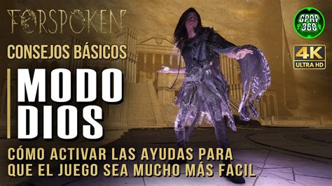 Forspoken Jugar en Modo DIOS platino SUPER FÁCIL Activar ayudas