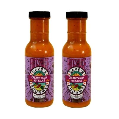 Dave S Gourmet Creamy Asian Hot Sauce Fl Oz G Pack Of Target