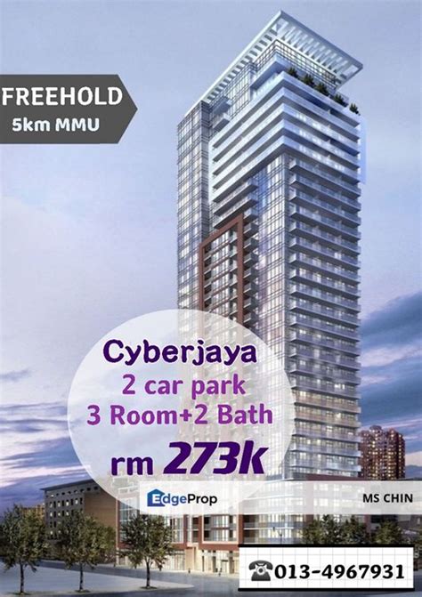 No Bookin Freehold Cyberjaya Room Gated Guarded For Sale Rm