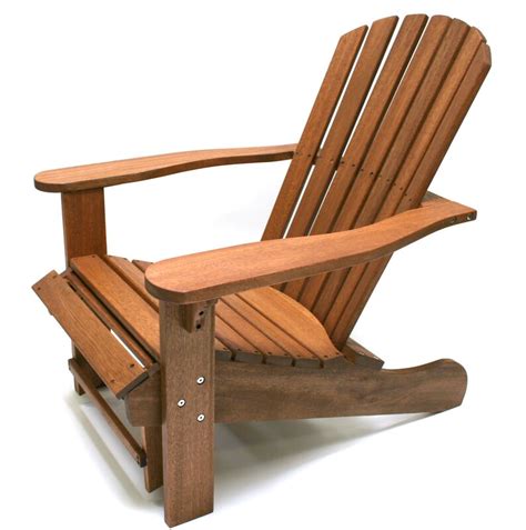 Solid Wood Adirondack Chair With Ottoman And Reviews Joss And Main