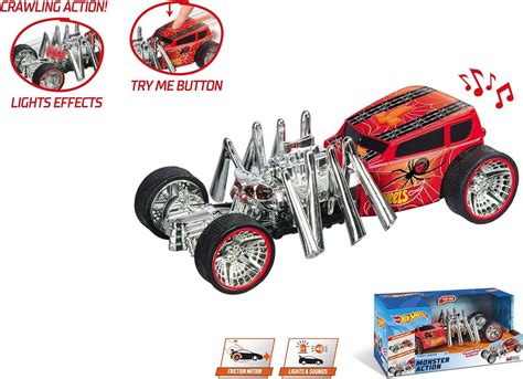 Hot Wheels Mondo Monster Action Creeper Silver Red Buy Best Price In UAE Dubai Abu