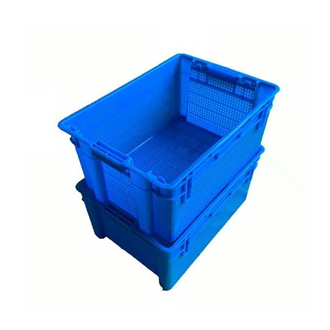 Reversible Plastic Vegetable Fruit Crate VE PLASTICS