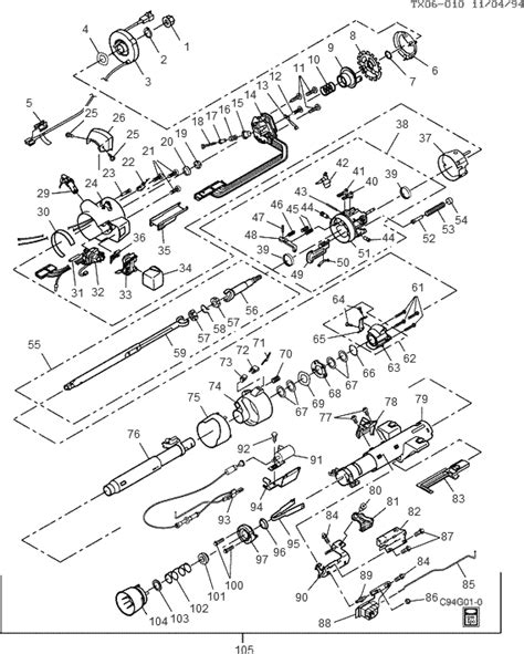 Steering Column For 1994 Chevy 1500