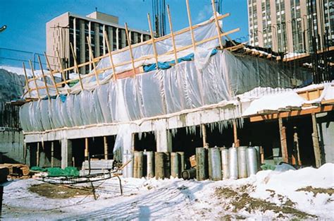 Cold Weather Concreting 101 Concrete Construction Magazine Concrete