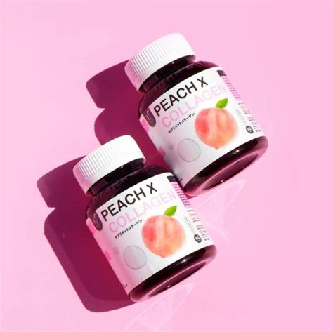 GLUTA PEACH X COLLAGEN ORIGINAL THAILAND SUPPLEMENT PEMUTIH KULIT