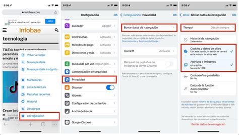 Resuelto Borrar Cookies Iphone Safari Y Google