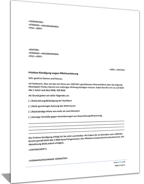 K Ndigung Mietvertrag Nachmieter Vorlage Pdf Wichtige Informationen