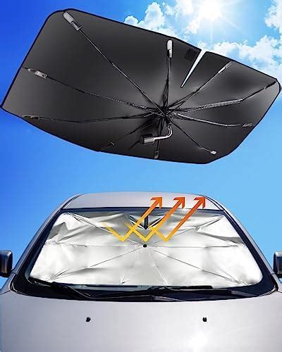 Mulor Parasol Parabrisas Coche Parasol Coche Delantero Plegable