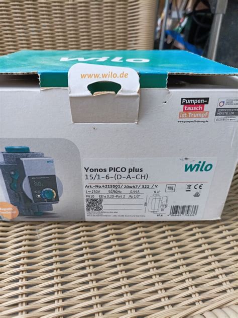 Wilo Yonos Pico Plus F Heizungspumpe Online Kaufen Ebay