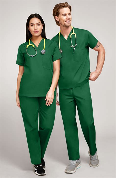 Unisex Scrub Sets Basics Line Medical Scrubs Allheart