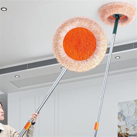 Rotatable Adjustable Cleaning Mop Extendable Wall Spin Cleaning Mop