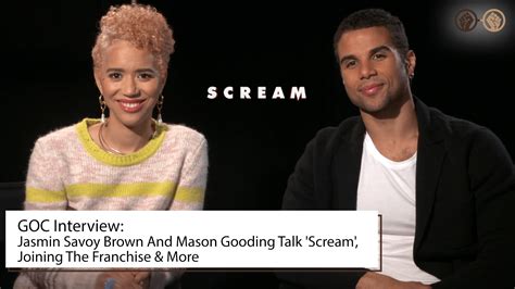 Interview Jasmin Savoy Brown And Mason Gooding Talk Scream Joining