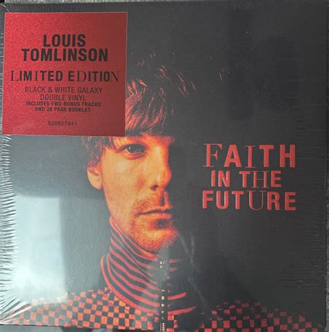 Louis Tomlinson Faith In The Future 2 X Vinyl Black And White Galaxy Lp Album 2 More