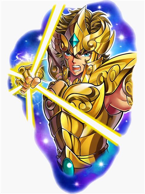 Saint Seiya Sticker For Sale By Irisstonem Redbubble