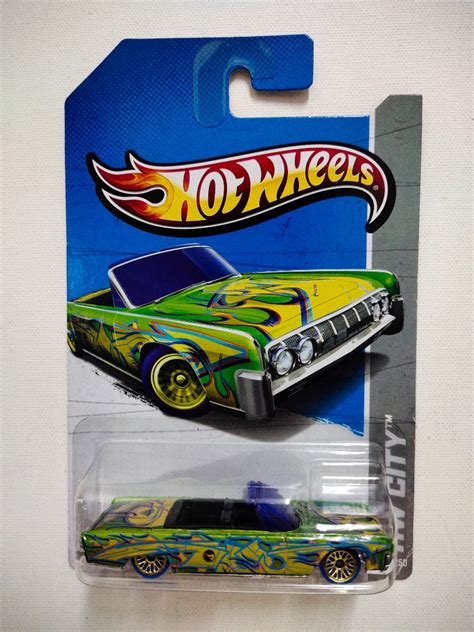 Hot Wheels 64 Lincoln Continental Convertible Hobbies And Toys Toys And Games On Carousell