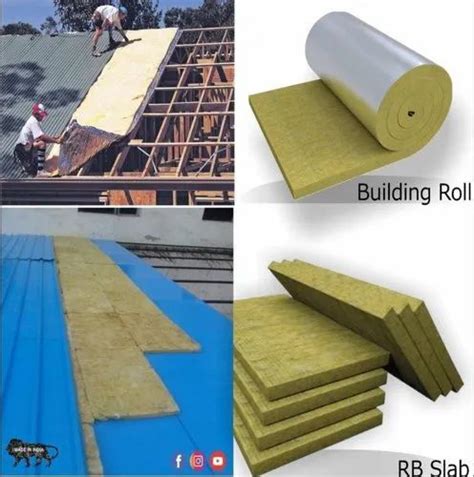 Stone Wool Building Roll Thickness 50mm Packaging Size 7000mm X