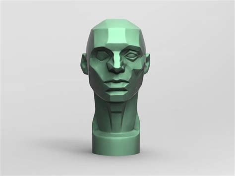 Planes Of The Head John Asaro 3D Model By H3ydari96