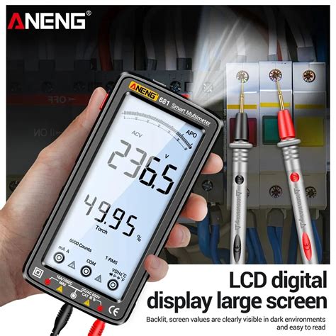 ANENG 683 Rechargable Digital Professional Multimeter Non Contact