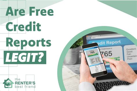 Free Credit Reports: Are They Legit? - The Renters Best Friend