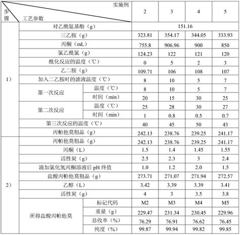 注射用盐酸丙帕他莫的制备方法与流程