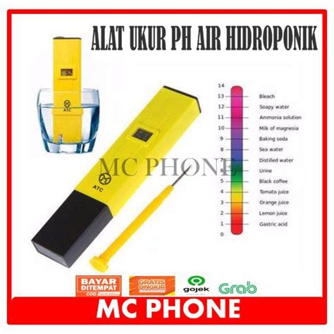 Jual ALAT UKUR AIR HIDROPONIK PH METER AIR DIGITAL Shopee Indonesia