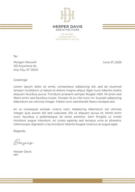 Free Personal Letterhead Templates Word - Free Printables Hub