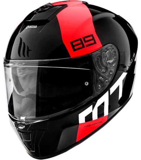 Casco Mt Blade Sv Rojo Brillo La Tienda De Jademotor