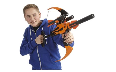 Nerf N Strike Blazin’ Bow Blaster Review Shoot And Hide