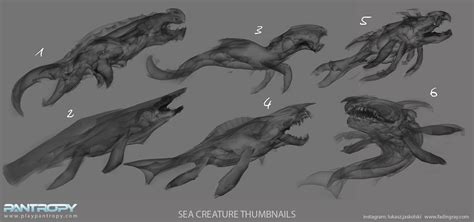 Lukasz Jaskolski - PANTROPY: Sea Creature concept art