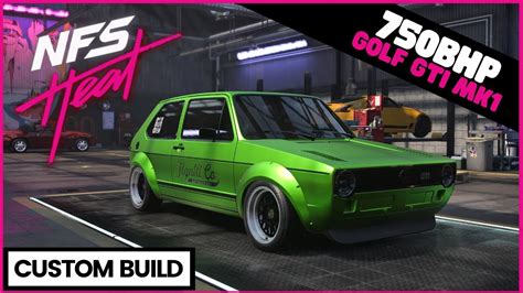 Need For Speed Heat Custom Build 750bhp Vw Golf Gti Mk1 400 Max