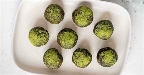 Matcha Balls Carmy Easy Healthy Ish Recipes