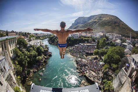 Red Bull Cliff Diving In Mostar On 15th And 16th Of September Visitbih Ba