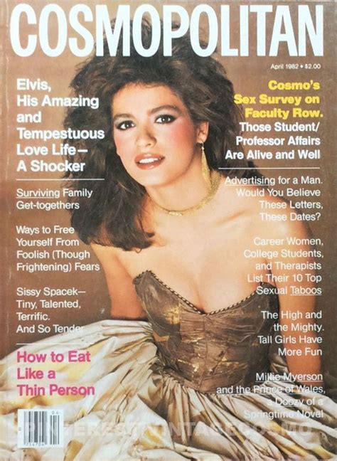 Cosmopolitan Magazine April 1982 Model Gia Photographer Francesco