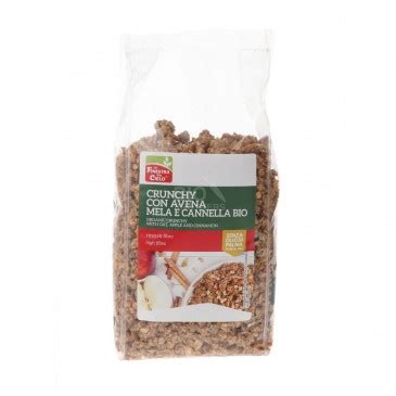 Crunchy Di Avena Con Mela Cannella Bio G La Finestra Sul Cielo