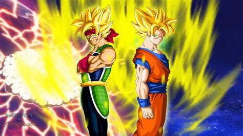 Goku Y Bardock By Majingokuable On DeviantArt