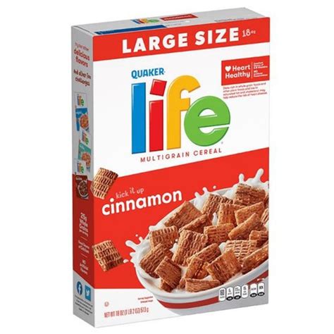 E Pallet Quaker Cinnamon Life Cereal