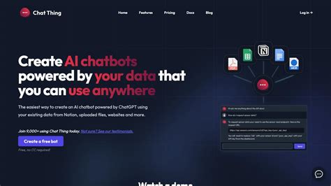 Chat Thing Trending Ai Tool For Chatbots And Best Alternatives