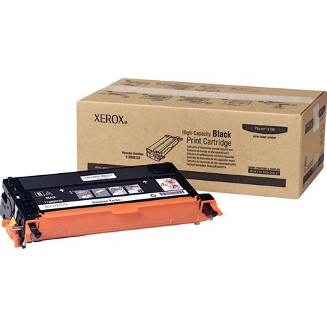 Xerox Black Toner Cartridge For Phaser 6180 113R00726 B H Photo