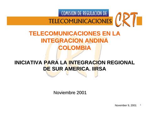 Pdf Telecomunicaciones En La Integracion Andina